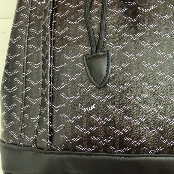 Off-Brand Black Pattern Backpack - Picture 5 of 10